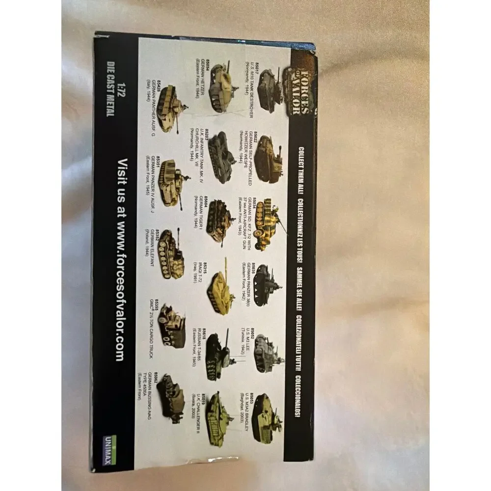 Forces of Valor U.S. M3 Lee Tunisia 1942 1:72 Diecast Tank Unimax Factory Sealed